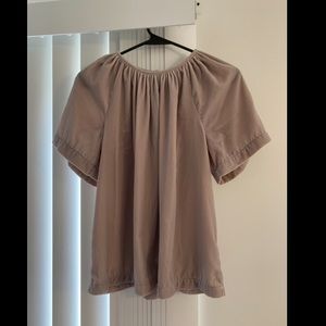 Pink Velvet Blouse. Size Medium. Old Navy